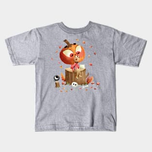 Pumpkin boy. Kids T-Shirt